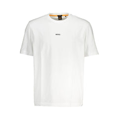 Camiseta Hugo Boss de algodão branca
