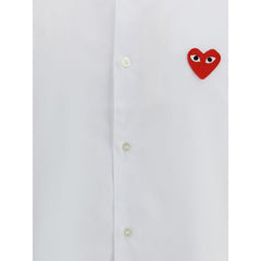 Comme Des Garçons Play Camisa de algodão com logo