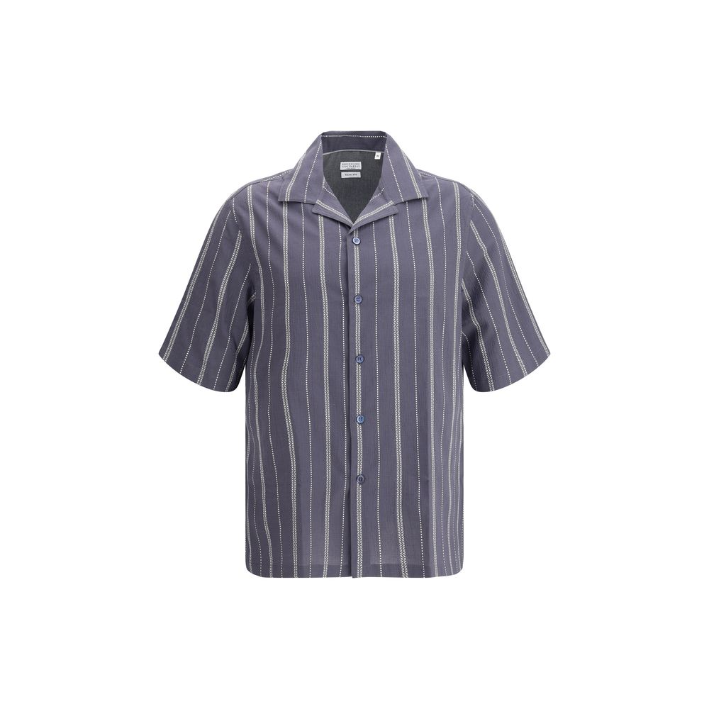Camisa de manga curta Brunello Cucinelli