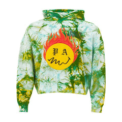 Suéter de algodão multicolorido Palm Angels