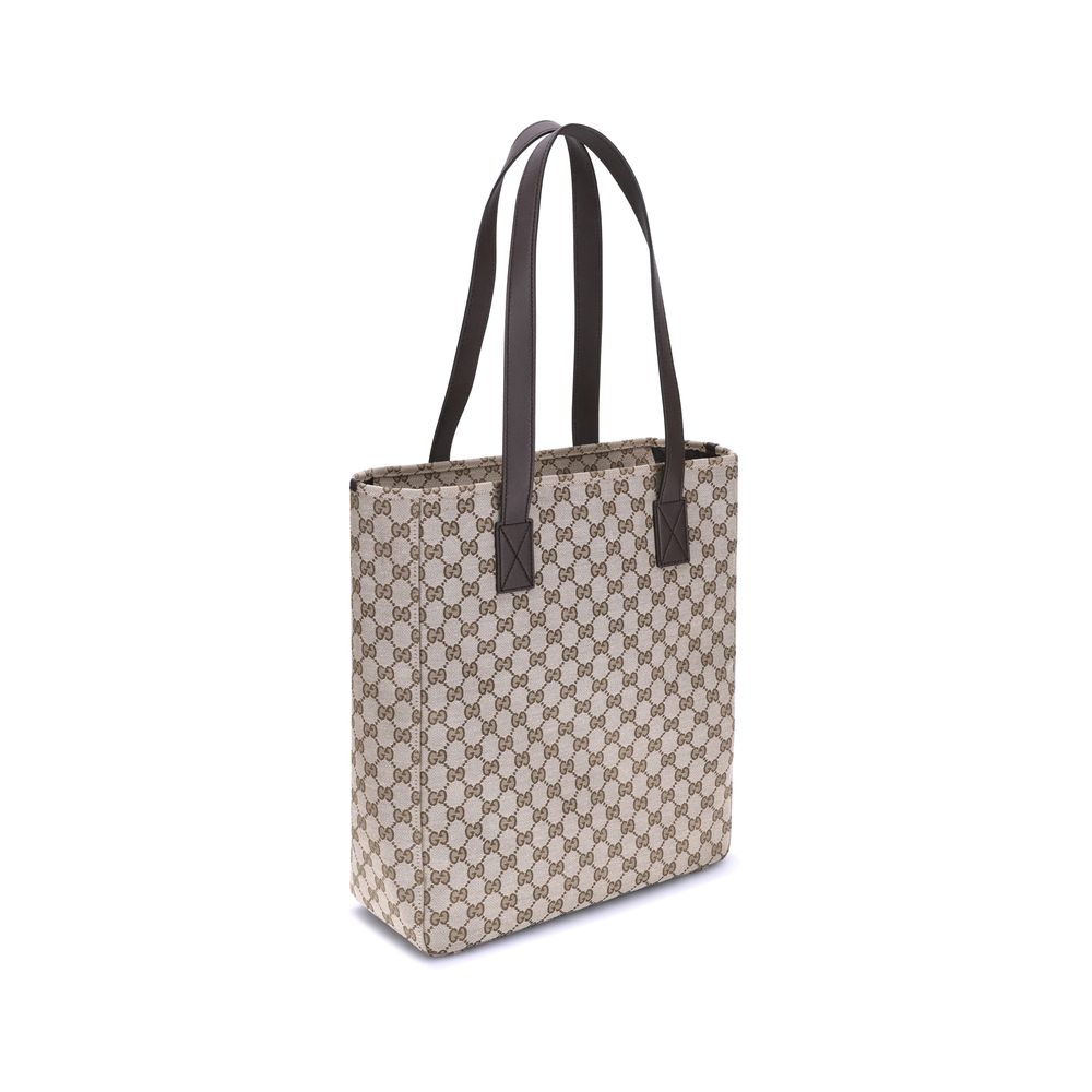 Bolsa tote de tecido Gucci GG