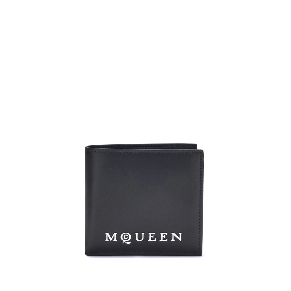 Carteira com logotipo Alexander McQueen