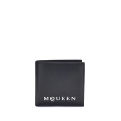 Carteira com logotipo Alexander McQueen