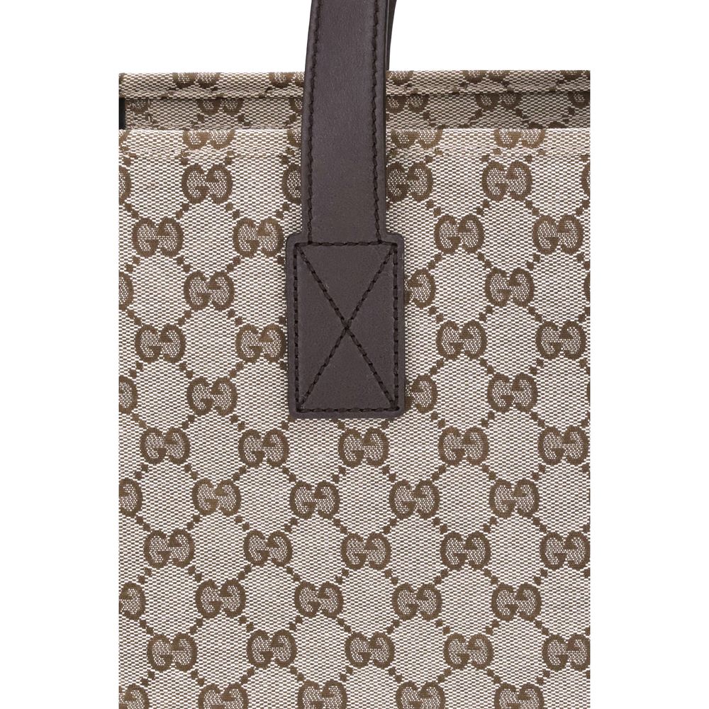 Bolsa tote de tecido Gucci GG