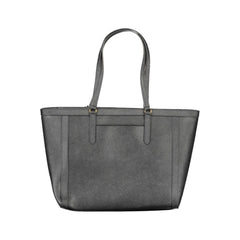 Bolsa de couro preta Ralph Lauren