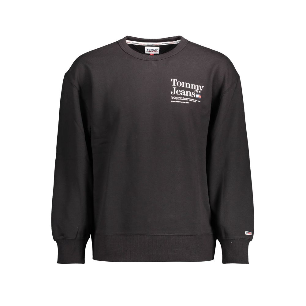 Suéter Tommy Hilfiger de algodão preto