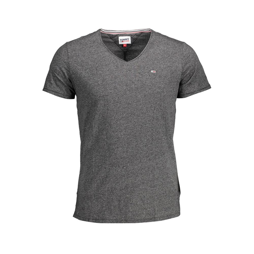 Camiseta Tommy Hilfiger preta de algodão
