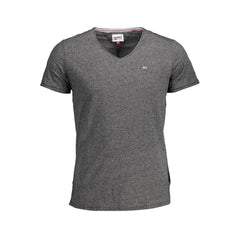 Camiseta Tommy Hilfiger preta de algodão