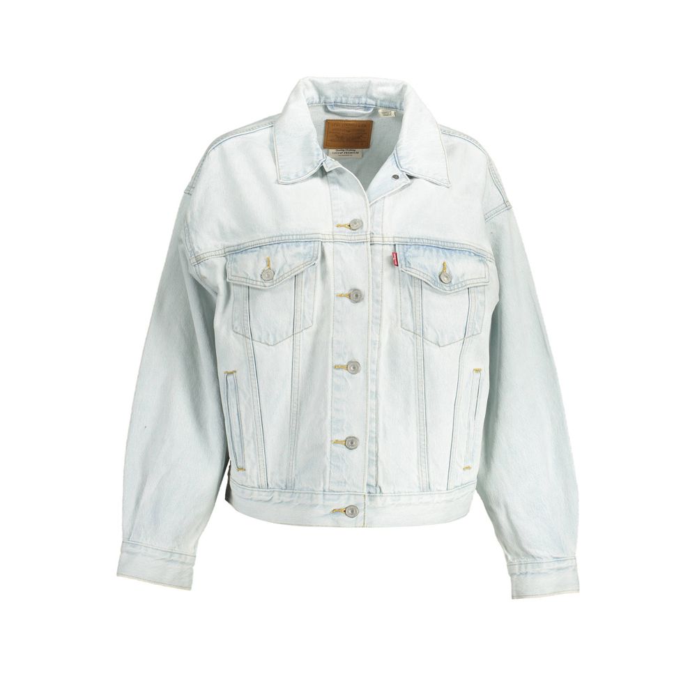 Jaquetas e casacos de algodão azul Levi's