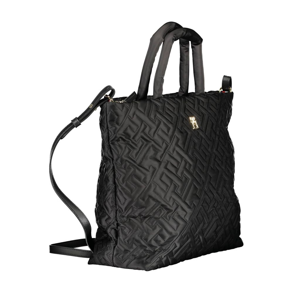 Bolsa Tommy Hilfiger Preta de Poliéster