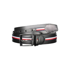 Cinto de couro preto Tommy Hilfiger