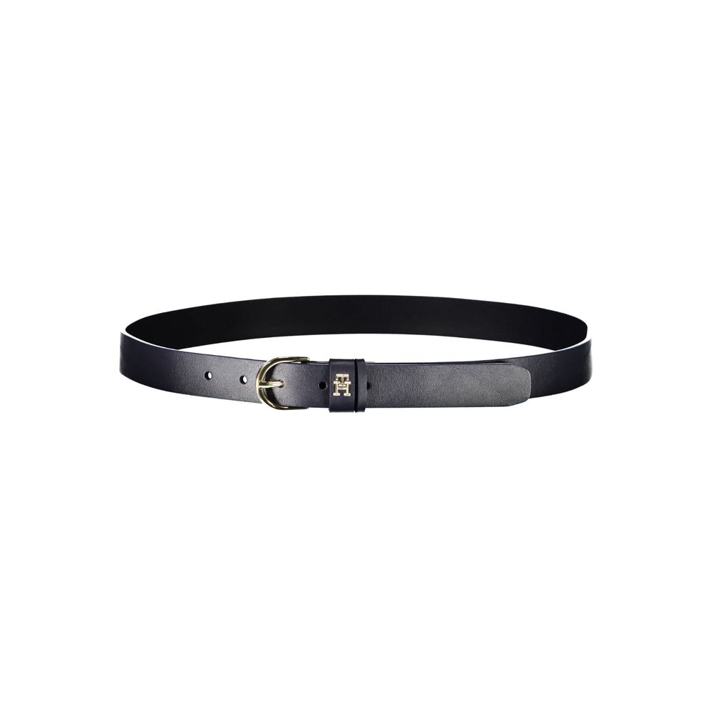 Cinto de couro azul Tommy Hilfiger
