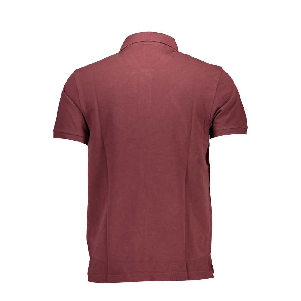 Camisa polo de algodão vermelha Levi's