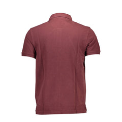 Camisa polo de algodão vermelha Levi's