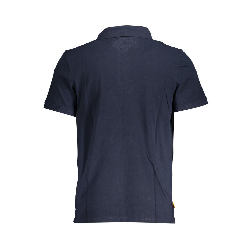 Camisa polo de algodão azul Timberland