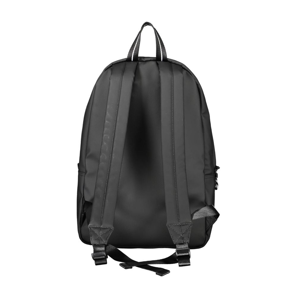 Mochila Tommy Hilfiger de poliéster preta