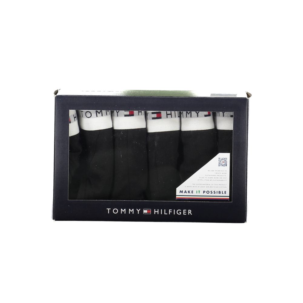Tommy Hilfiger Roupa íntima de algodão preta