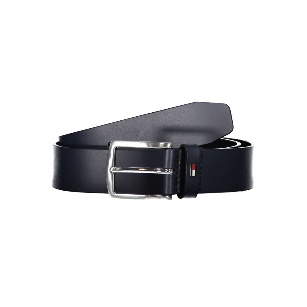 Cinto de couro azul Tommy Hilfiger