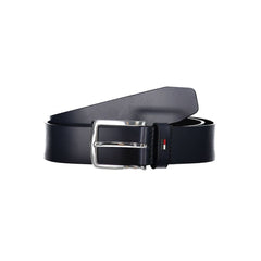 Cinto de couro azul Tommy Hilfiger