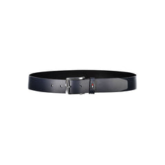 Cinto de couro azul Tommy Hilfiger