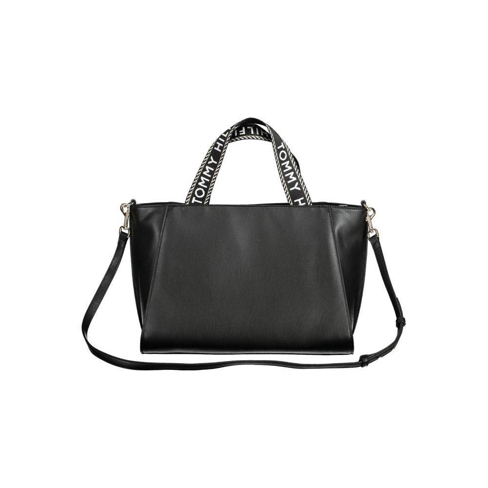 Bolsa Tommy Hilfiger Preta de Poliéster