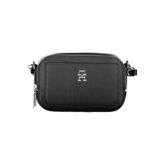 Bolsa Tommy Hilfiger Preta de Polietileno