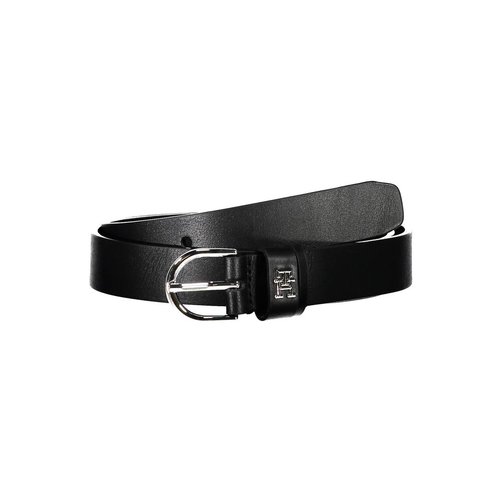Cinto de couro preto Tommy Hilfiger