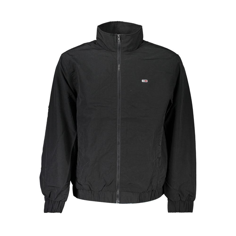 Jaqueta Tommy Hilfiger preta de poliamida