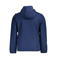 Jaqueta de poliéster azul da Noruega 1963