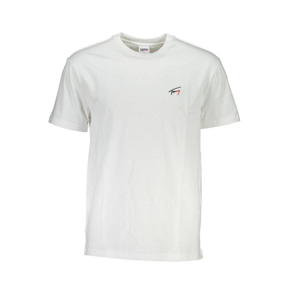 Camiseta Tommy Hilfiger de algodão branca