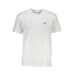 Camiseta Tommy Hilfiger de algodão branca