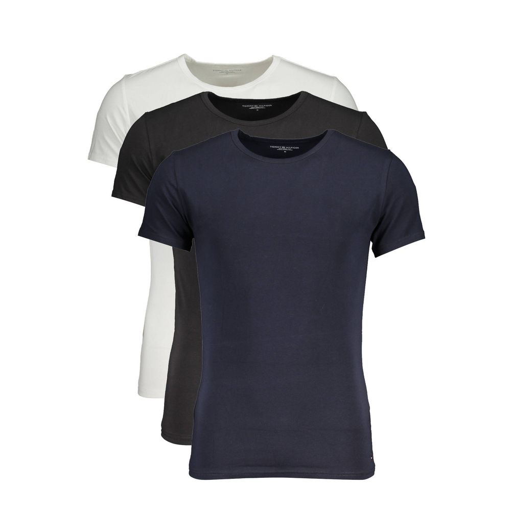 Camiseta Tommy Hilfiger preta de algodão