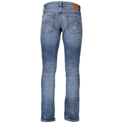 Calça jeans e calça Tommy Hilfiger de algodão azul