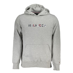Suéter Tommy Hilfiger de algodão cinza