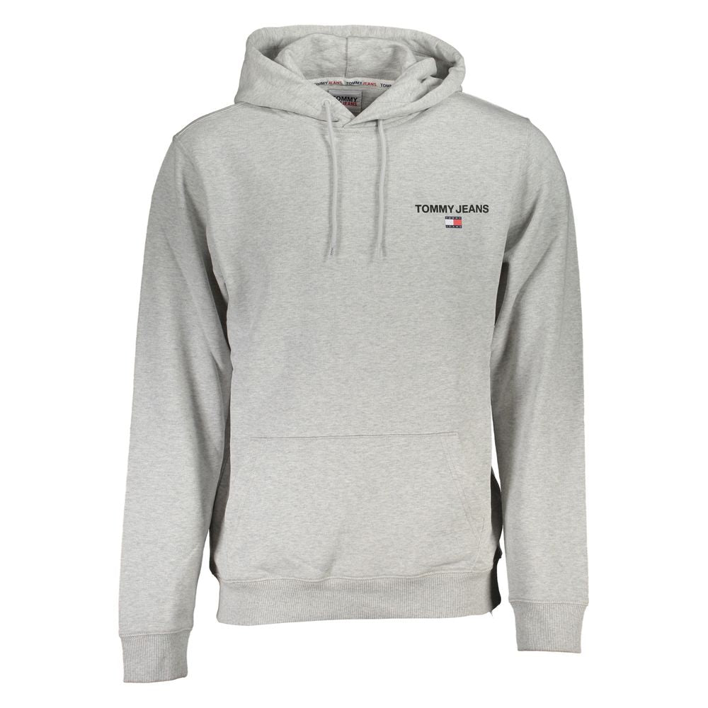 Suéter Tommy Hilfiger de algodão cinza