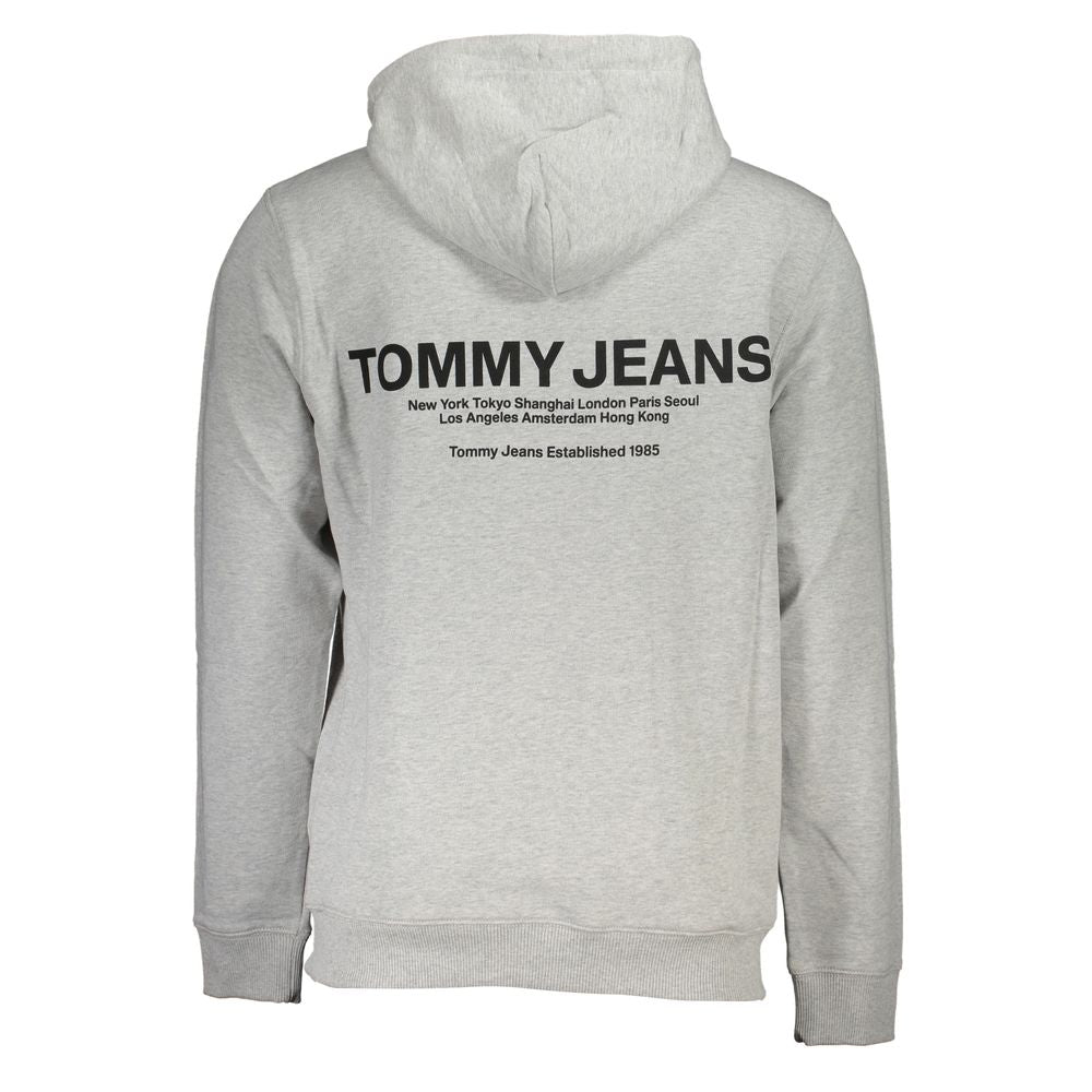 Suéter Tommy Hilfiger de algodão cinza