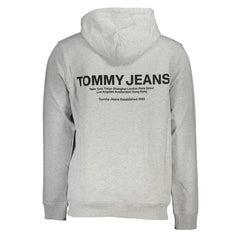 Suéter Tommy Hilfiger de algodão cinza