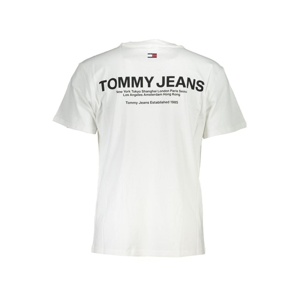 Camiseta Tommy Hilfiger de algodão branca