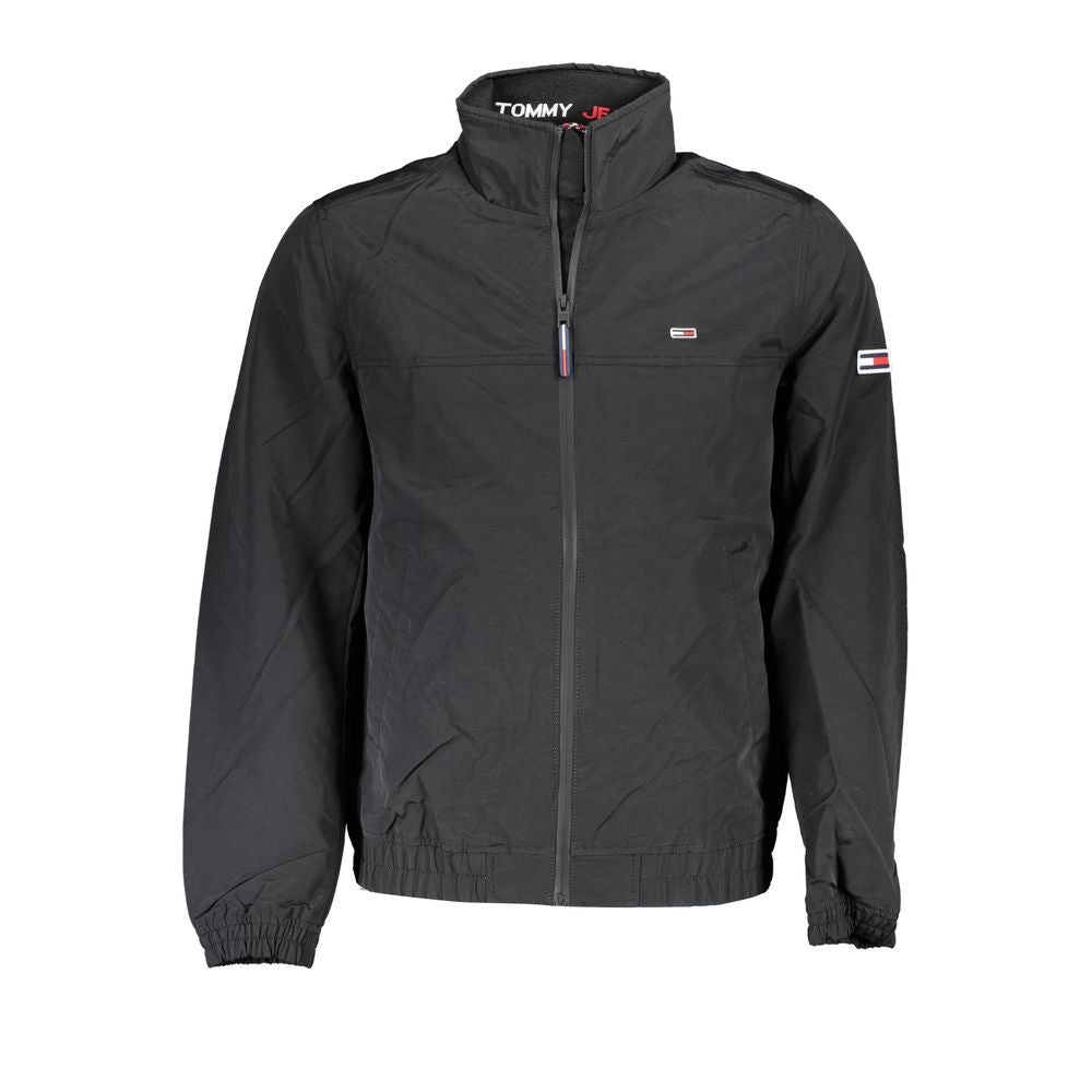 Jaqueta Tommy Hilfiger preta de poliamida