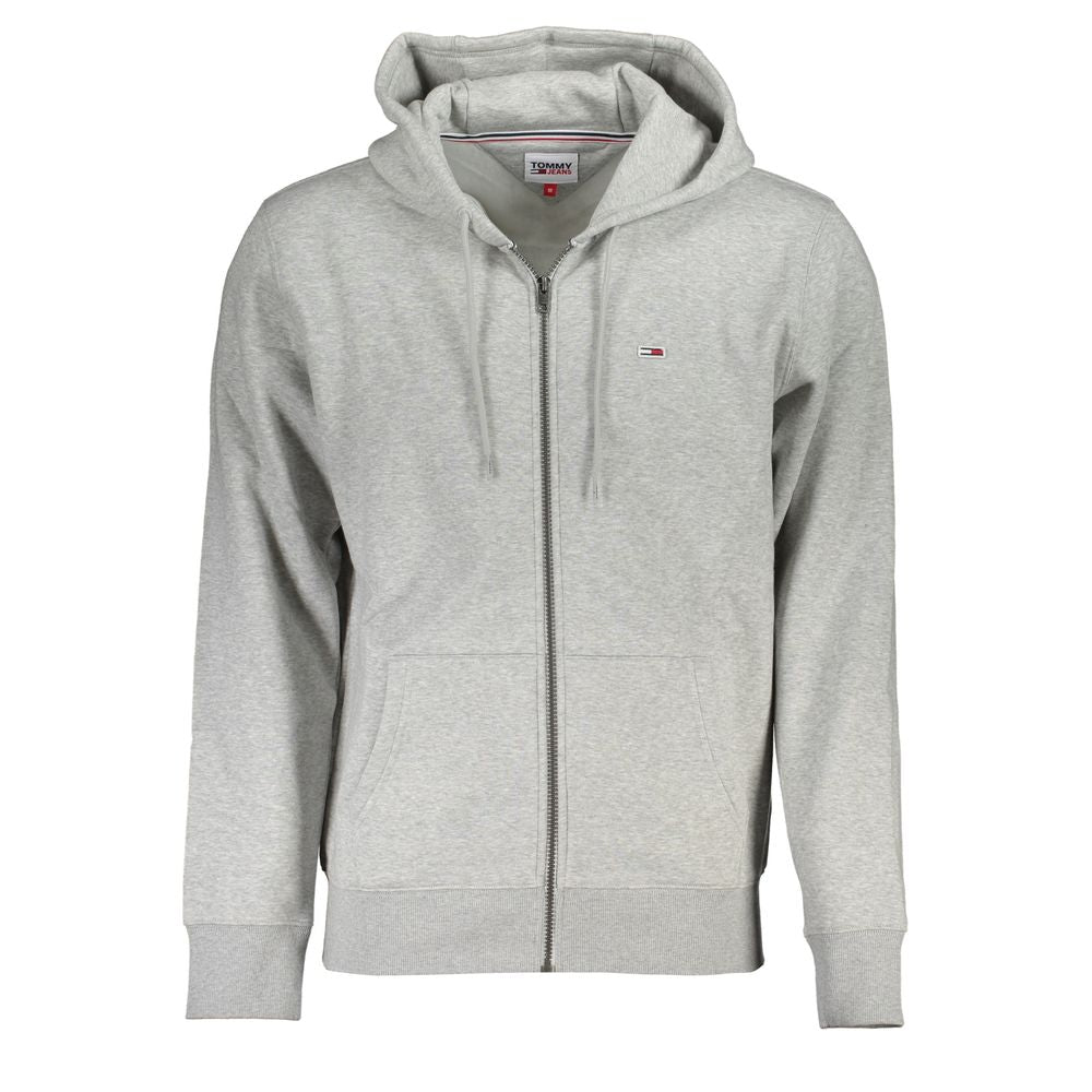 Suéter Tommy Hilfiger de algodão cinza