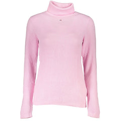 Suéter Tommy Hilfiger de algodão rosa