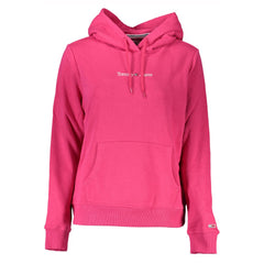 Suéter Tommy Hilfiger de algodão rosa
