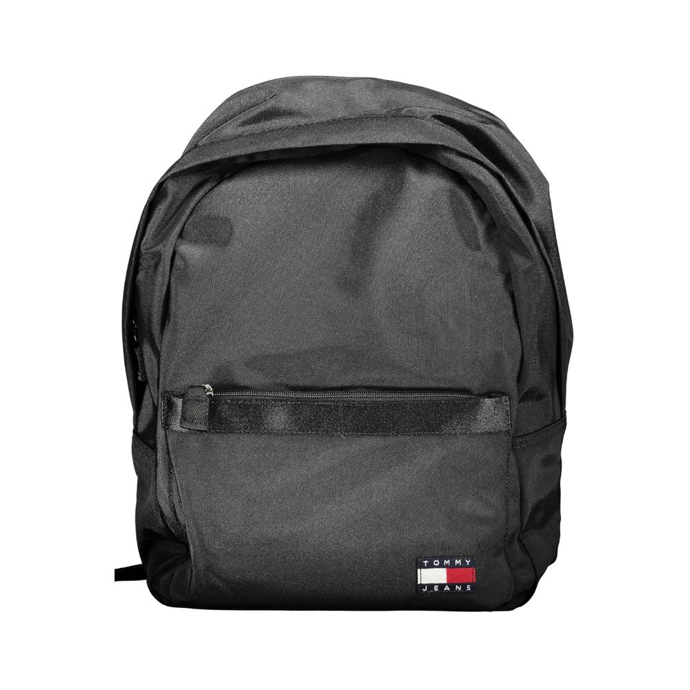 Mochila Tommy Hilfiger de poliéster preta