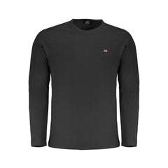 Camiseta preta de algodão da Noruega 1963