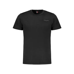 Camiseta Tommy Hilfiger preta de algodão