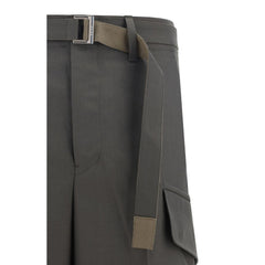 Calça Sacai com bainha ajustável