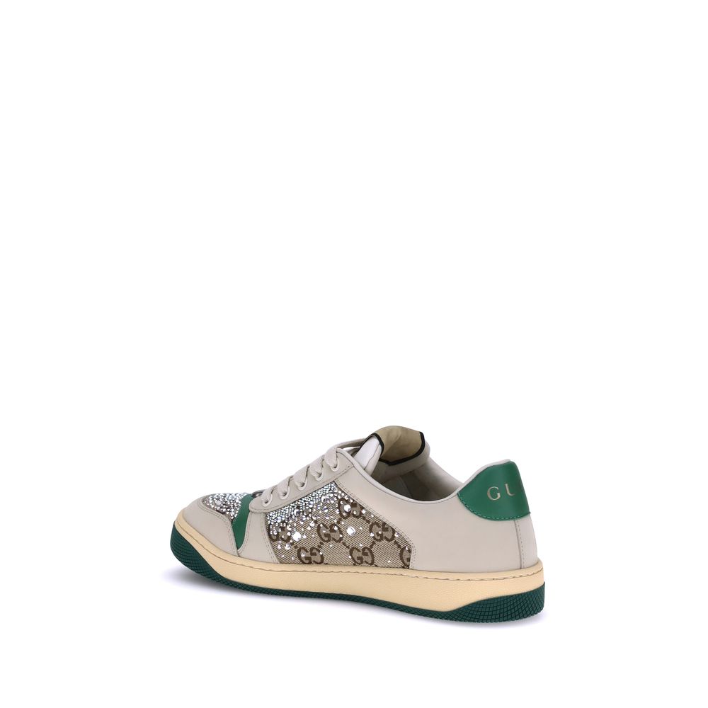 Tênis Gucci com Strass Screener