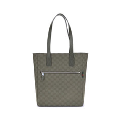 Bolsa tote média de lona Gucci GG