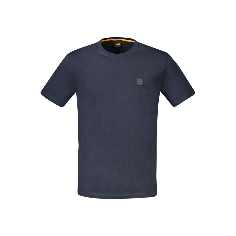 Camiseta Masculina Hugo Boss Azul Algodão