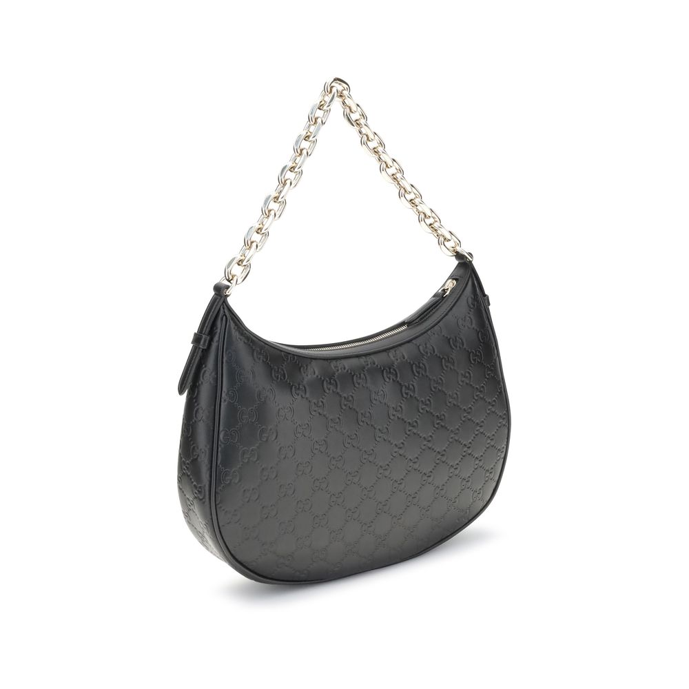 Bolsa de ombro Gucci GG Emblem